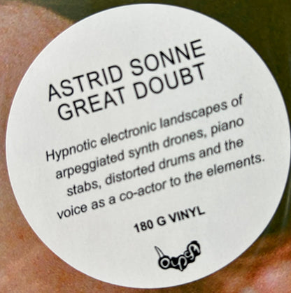 Astrid Sonne : Great Doubt (LP, Album)