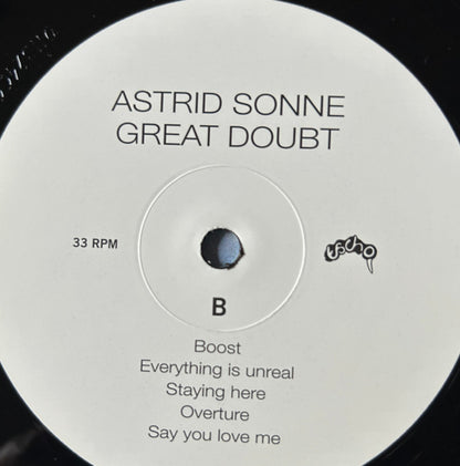 Astrid Sonne : Great Doubt (LP, Album)