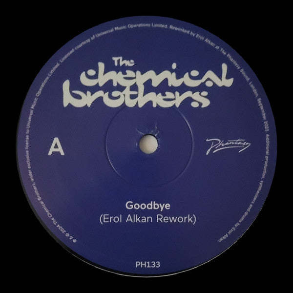 The Chemical Brothers : Goodbye (Erol Alkan Rework) (12", Single)