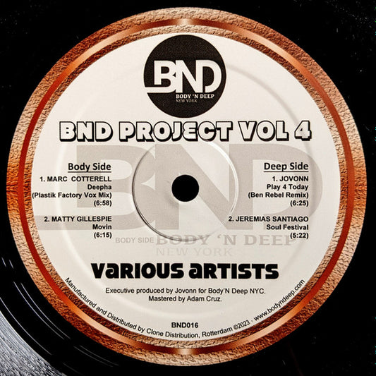 Various : BND Project Vol 4 (12")