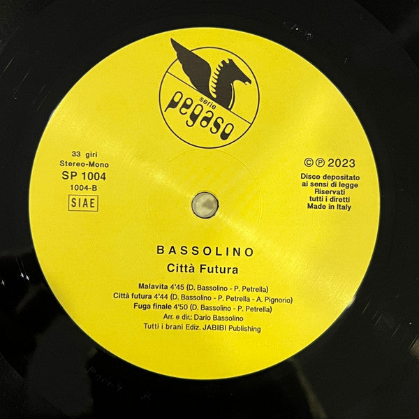 Bassolino* : Città Futura (LP, Album)