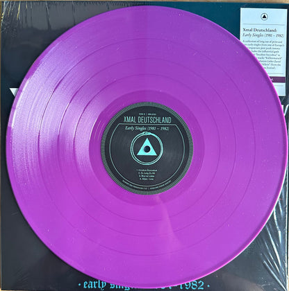 Xmal Deutschland – Early Singles (1981 - 1982) (LP, Purple Opaque, Sacred Bones Records, 2024) Image 5