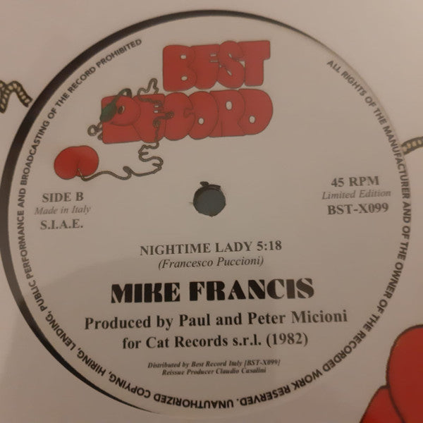 Mike Francis : Love Has Found You / Nightime Lady (12", Ltd, RE)