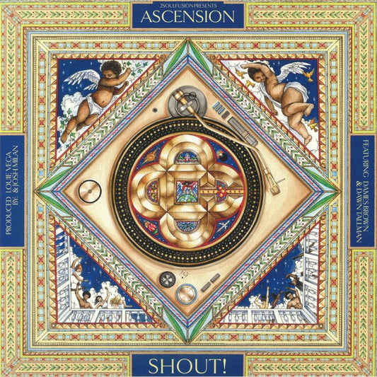 2SoulFusion Ascension Dames Brown Dawn Tallman – Shout! (12", Transparent Yellow, Vega Records, 2026) Front Cover