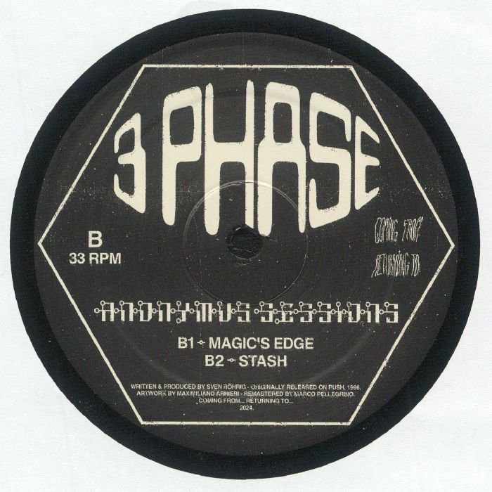 3 Phase – Anonymous Sessions (12", Coming From... Returning To..., 0) Back Cover