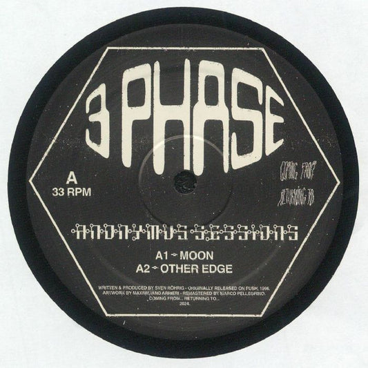 3 Phase – Anonymous Sessions (12", Coming From... Returning To..., 0) Front Cover