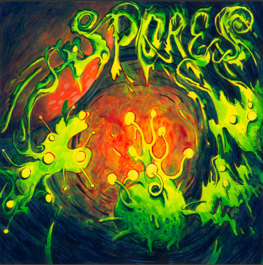 The Natural Yogurt Band : Spores (LP, Album, Gre)