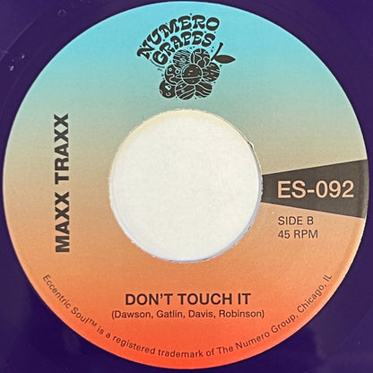 Another Taste  /  Maxx Traxx : Don't Touch It (7", Pur)