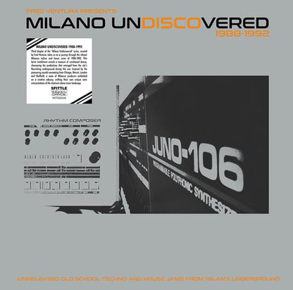 Various : Fred Ventura presents Milano Undiscovered 1988 - 1992 (LP, Comp)