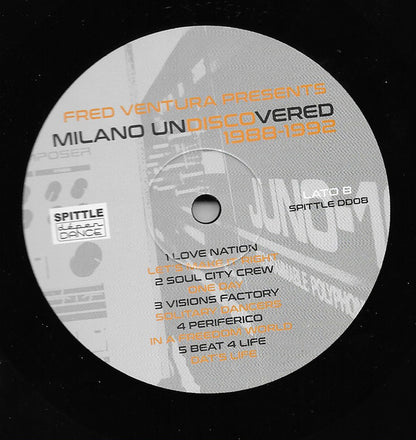Various : Fred Ventura presents Milano Undiscovered 1988 - 1992 (LP, Comp)