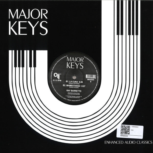 Ray Barretto – Pastime Paradise (12", Major Keys, 2024) Back Cover