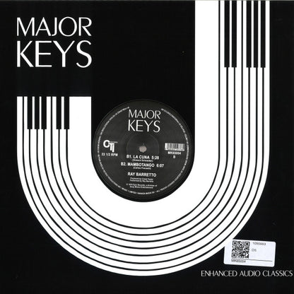 Ray Barretto – Pastime Paradise (12", Major Keys, 2024) Back Cover
