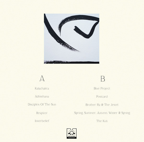 Prajñāghoṣa – Flow Of Adhiṣṭhāna (LP, Into The Deep Treasury, 2025) Back Cover