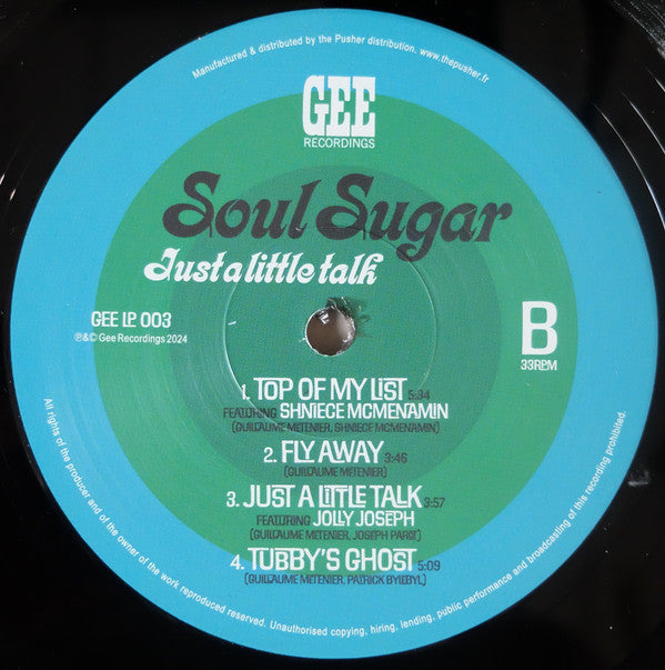 Soul Sugar : Just A Little Talk (LP, Album)