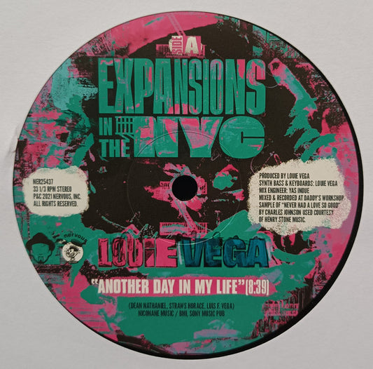 Louie Vega : Expansions In The NYC (Another Day In My Life / Deep Burnt) (12", RE)