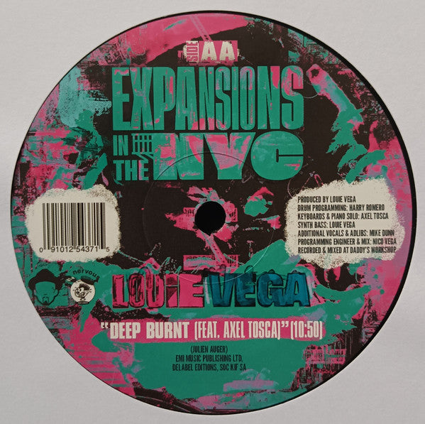 Louie Vega : Expansions In The NYC (Another Day In My Life / Deep Burnt) (12", RE)