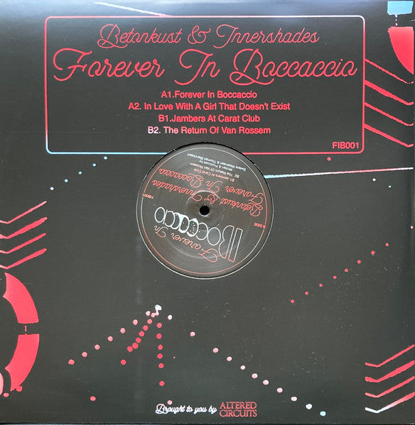 Betonkust & Innershades : Forever In Boccaccio EP (12", EP, Ltd, RM, RP)