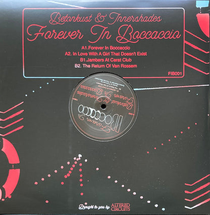 Betonkust & Innershades : Forever In Boccaccio EP (12", EP, Ltd, RM, RP)