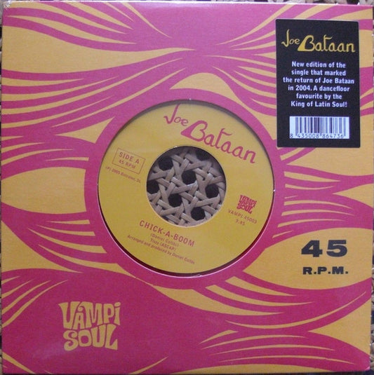 Joe Bataan : Chick-A-Boom (7", Single, Ltd, RE, Red)