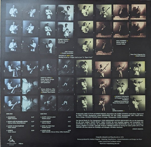 Spirits Rejoice - Spirits Rejoice! (LP) – Further Records
