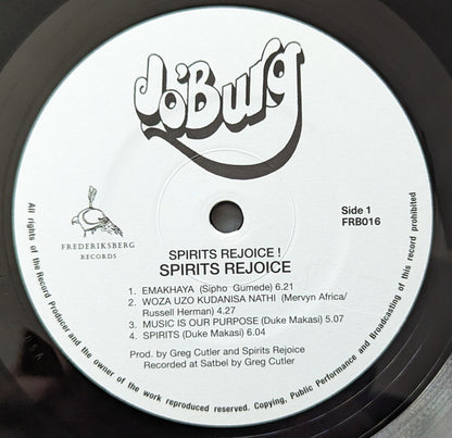 Spirits Rejoice : Spirits Rejoice! (LP, Album, RE, RM)