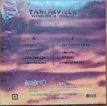 Blundetto X Pupajim : Tancarville (LP, Album, Ltd)