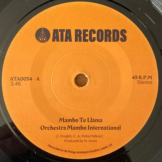 Orchestra Mambo International : Mambo Te Llama (7", Single)