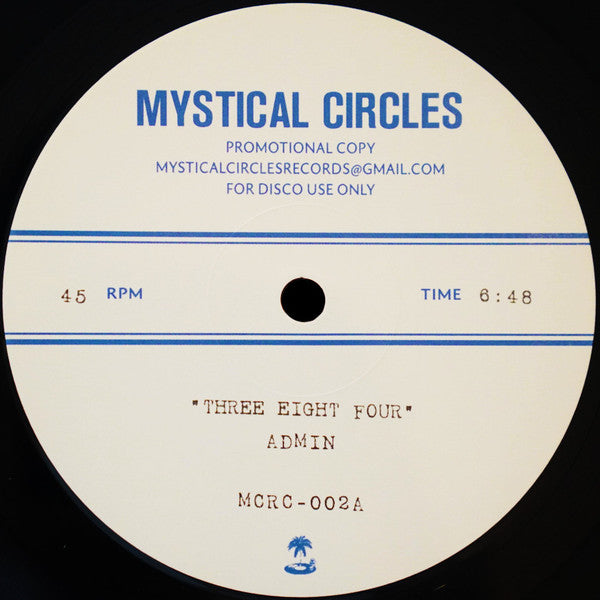 Admin : Mystical Circles 02 (12", Ltd, Promo)