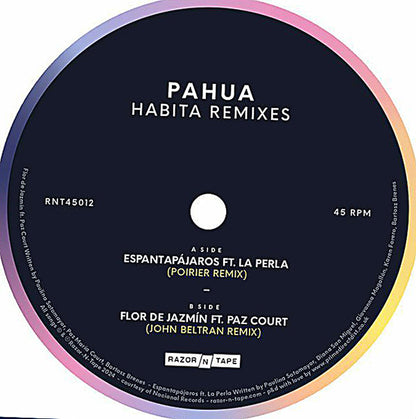 Pahua (2) : Habita (7" Remixes) (7", Single)