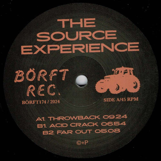 The Source Experience : Throwback (12", EP)