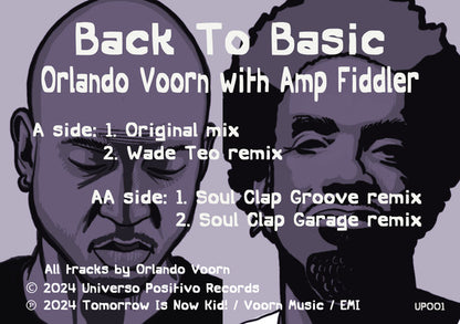 Orlando Voorn + Amp Fiddler : Back To Basic  (12")