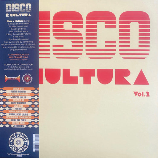 Various : Disco É Cultura (Vol. 2) (LP, Comp, Ltd, RM, 180)