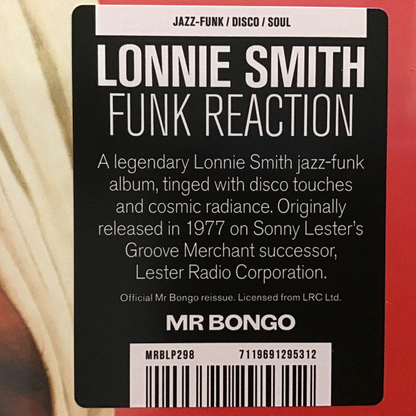 Lonnie Smith : Funk Reaction (LP, Album, RE, Gat)