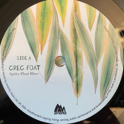 Greg Foat : Spider Plant Blues (7", Single)