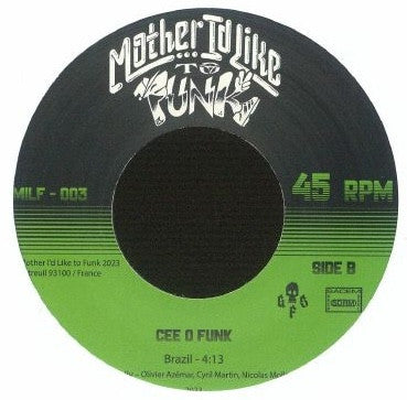 Cee O Funk : Night With You (7", Single)