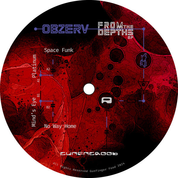 Obzerv (2) : From the Depths EP (12", EP, Ltd)