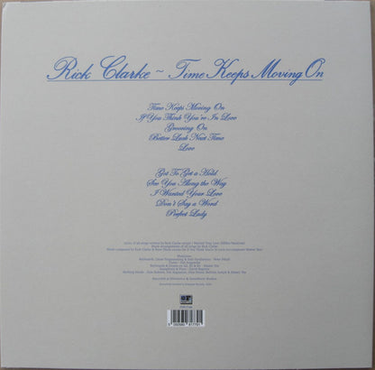 Rick Clarke : Time Keeps Moving On (LP, Album, RE)