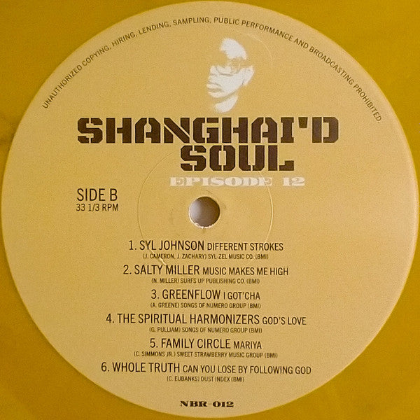 Various : Shanghai'd Soul (Episode 12) (LP, Comp, Yel)