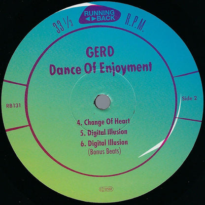 Gerd : Dance Of Enjoyment (12")