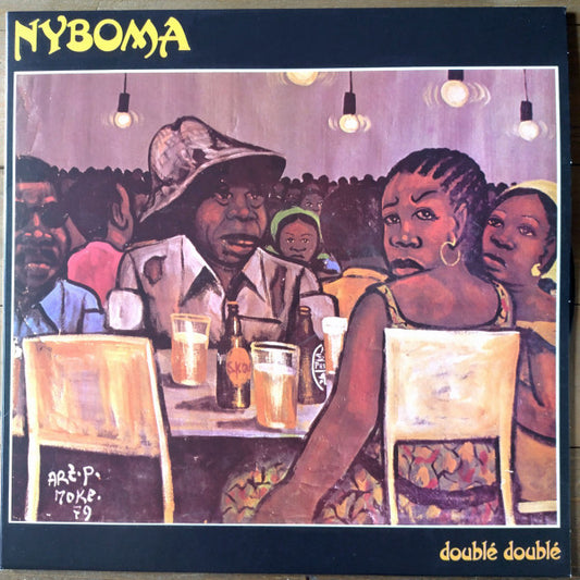 Nyboma Mwan'dido : Doublé Doublé (LP, Album, RE)