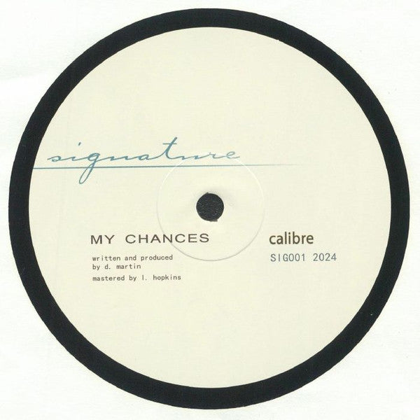 Calibre : Peso / My Chances (12", RE, RM)