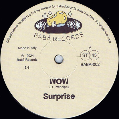 Surprise : Wow / Singin' And Steppin' (12", RE)