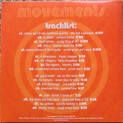 Various : Movements Vol. 12 (2xLP, Comp, Bioplastic, Ltd, gat + 7", Single, Ltd)