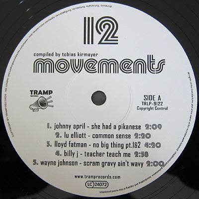 Various : Movements Vol. 12 (2xLP, Comp, Bioplastic, Ltd, gat + 7", Single, Ltd)