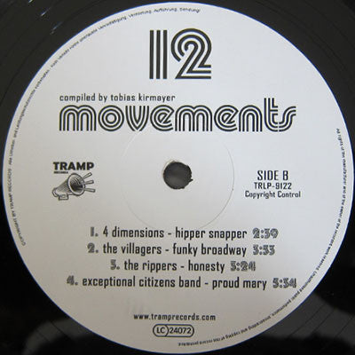 Various : Movements Vol. 12 (2xLP, Comp, Bioplastic, Ltd, gat + 7", Single, Ltd)