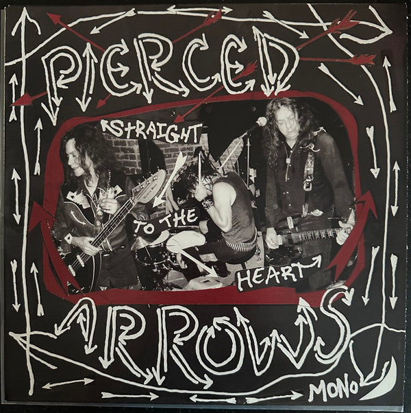 Pierced Arrows : Straight To The Heart (LP, Album, Mono, RP)