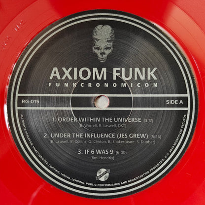 Axiom Funk : Funkcronomicon (3xLP, Album, Dlx, RM, Red)