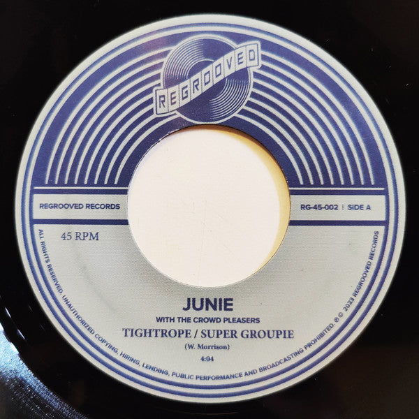 Junie With The Crowd Pleasers - The Funky Worm Live At