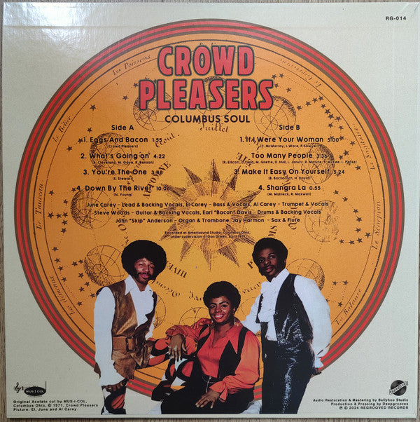 Crowd Pleasers (2) : Columbus Soul (LP, Album, RM)