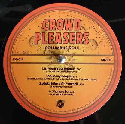 Crowd Pleasers (2) : Columbus Soul (LP, Album, RM)